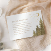 ウッドランド赤ちゃんシャワーベビー本 エンクロージャーカード