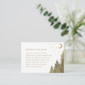 ウッドランド赤ちゃんシャワーベビー本 エンクロージャーカード (スタンド正面)