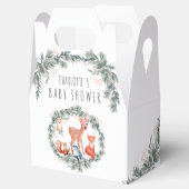ウッドランド赤ちゃんシャワー森林動物愛護箱 フェイバーボックス (オープン)