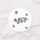 ウッドランド赤ちゃんシャワー社会的距離 コンフェッティ (スモール正面)