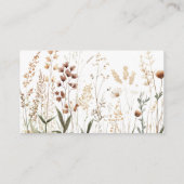 ウッドランド赤ちゃんシャワー表示シャワー エンクロージャーカード (裏面)