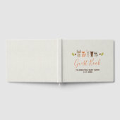 ウッドランド赤ちゃんシャワー ゲストブック (全面)