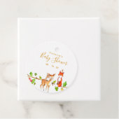 ウッドランド赤ちゃんシャワー フェイバータグ (インサイチュ)