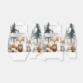 ウッドランド赤ちゃんシャワー フェイバーボックス (折り畳みなし)