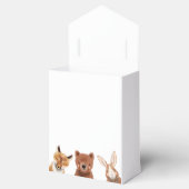 ウッドランド赤ちゃんシャワー フェイバーボックス (オープン)