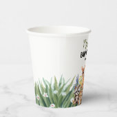 ウッドランド赤ちゃんシャワー |森林動物 紙コップ (右)