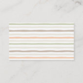 ウッドランド赤ちゃんシャワーI誕生日ブックリクエスト エンクロージャーカード (裏面)