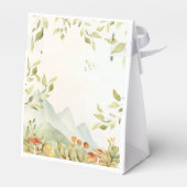 ウッドランド赤ちゃん素朴シャワーマッシュルーム緑の少年 フェイバーボックス (裏面サイド)