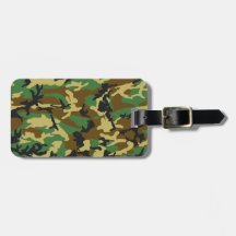 ウッドランド迷彩柄パターン