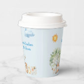 ウッドランド野生動物動物ベビーシャワー紙カップ 紙コップ (右)