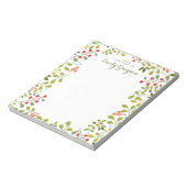 ウッドランド野草社パーソナライズされた会文具 ノートパッド (回転)