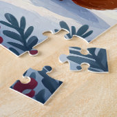 ウッドランド飾アニマルズクリスマスツリー ジグソーパズル (側面)