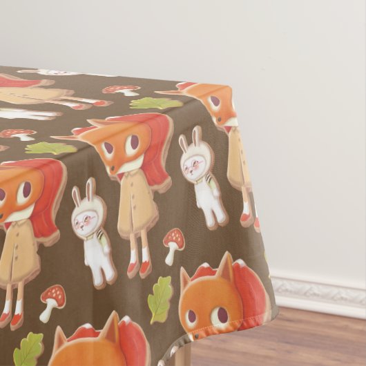 ウッドランド飾動物用クッキー テーブルクロス (インサイチュ)