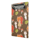 ウッドランド飾動物用クッキー ミニクリップボード (アングル2)