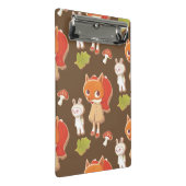 ウッドランド飾動物用クッキー ミニクリップボード (アングル)