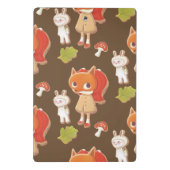 ウッドランド飾動物用クッキー ミニクリップボード (裏面)