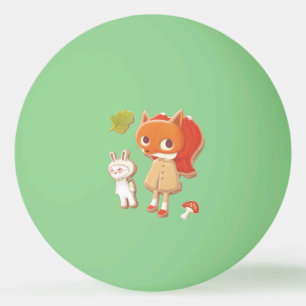 ウッドランド飾動物用クッキー 卓球ボール