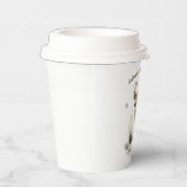 ウッドランド鹿の動物の赤ちゃんシャワー 紙コップ (右)