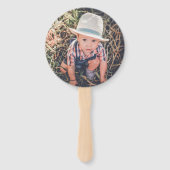 ウッドランド2野生写真第2バースデーフォレスト動物 ハンドファン (裏面)