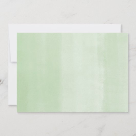 ウッドランド・アニマルズ男の子の女の子の最初の1歳の誕生日の写真 招待状 (裏面)