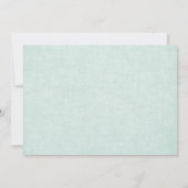 ウッドランド・アニマルズ赤ちゃんシャワー（郵便） 招待状 (裏面)