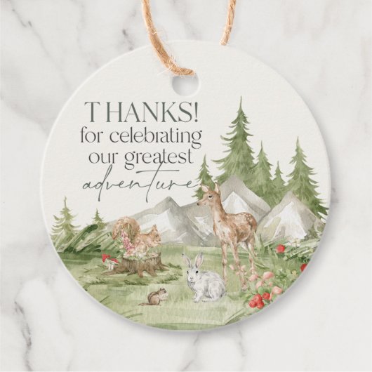 ウッドランド・アニマルズ・アドベンチャーが待つ フェイバータグ (正面)