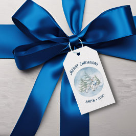 ウッドランド・アニマルズ・クリスマス ギフトタグ