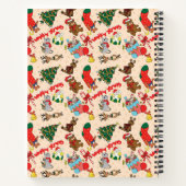 ウッドランド・アニマルズ・クリスマス ノートブック (裏面)