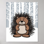 ウッドランド・アニマルヤマアラシ ポスター (正面)