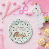 ウッドランド・アニマル・フレンズ ペーパープレート (パーティー)