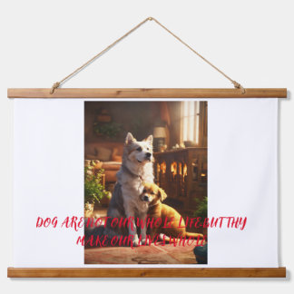 「ウッドランド・ウィスパーズ・タペストリー」 吊り下げ型タペストリー