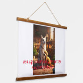 「ウッドランド・ウィスパーズ・タペストリー」 吊り下げ型タペストリー (傾斜あり)