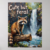 ウッドランド・ウィムシー：ラクーン・バイ・ザ・秋 ポスター (正面)