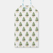 ウッドランド・ウルフ・ベビーシャワー ギフトタグ (裏面)