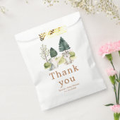 ウッドランド・ウルフ・ベビーシャワー フェイバーバッグ (封をした状態)