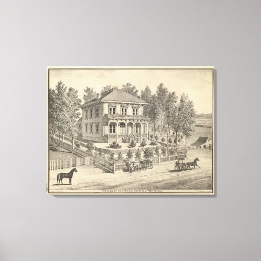 ウッドランド・カーティスレジデンス キャンバスプリント (正面)