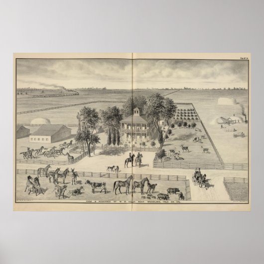 ウッドランド・ギブソン農場 ポスター (正面)