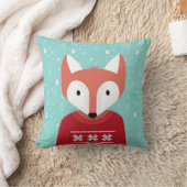 ウッドランド・クリスマス クッション (ブランケット)