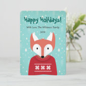 ウッドランド・クリスマス シーズンカード (スタンド正面)