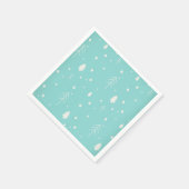 ウッドランド・クリスマス スタンダードカクテルナプキン (角)