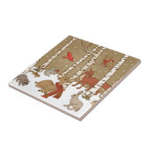 ウッドランド・クリスマス タイル (側面)