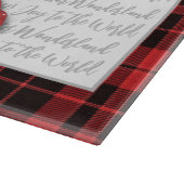 ウッドランド・クリスマス |赤い（鳥）ショウジョウコウカンチョウ カッティングボード (角)