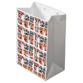 ウッドランド・クリーチャー・ボーイズベビーシャワー ミディアムペーパーバッグ (正面アングル)