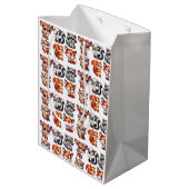 ウッドランド・クリーチャー・ボーイズベビーシャワー ミディアムペーパーバッグ (裏面アングル)