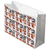 ウッドランド・クリーチャー・ボーイズベビーシャワー ラージペーパーバッグ (正面アングル)