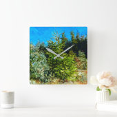 ウッドランド スクエア壁時計 (ホーム)