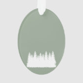 ウッドランド・ツリーズ・クリスマス オーナメント (裏面)