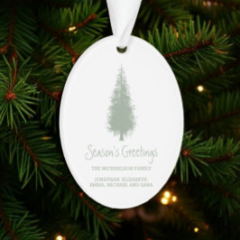 ウッドランド・ツリーズ・クリスマス オーナメント