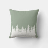 ウッドランド・ツリーズ・クリスマス クッション (裏面)