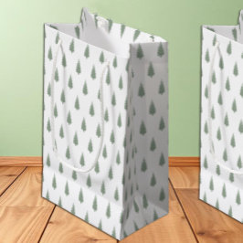 ウッドランド・ツリーズ・クリスマス スモールペーパーバッグ